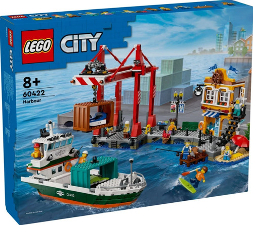 Lego city 60422 hafen mit - city,