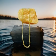 8K 333er Panzerkette Kette Collier Halskette Goldkette Gelbgold 55 cm