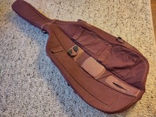 ReunionBlues Kontrabass Rucksack Basstasche weinrot gepolstert gebraucht