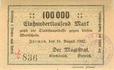 Jarmen Magistrat 100 Tausend