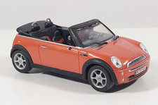 CARARAMA - MINI Cooper Cabrio 2003 - Orange metallic - 1/43