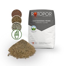 Rotopor Kakteensubstrat Prime 0,5-2,5mm Bims Lava Zeolith Bonsai Sukkulenten