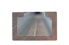 2er set aluminium cprofil - 1m,