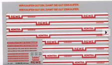 1:87 Decals "Rewe  / Kontra /