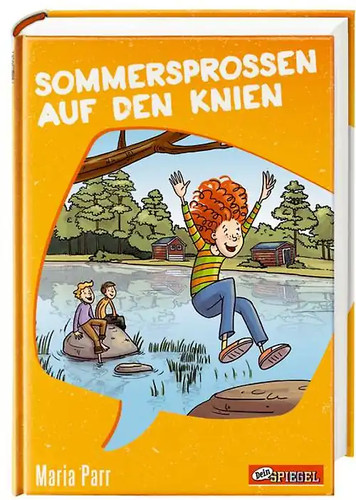 Sommersprossen auf den - , knien