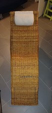 Korbsessel / Liegestuhl von