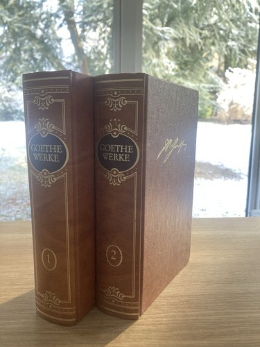 Goethe werke zwei bänden - werke,