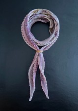 Hermès Seidentuch Plissé