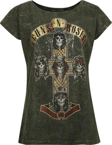 Guns roses shirt damen - guns, t-shirt
