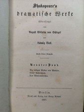 Shakspeare's dramatische