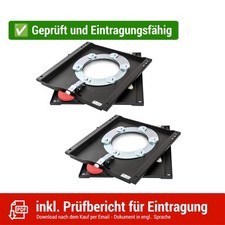 2x Drehkonsole passend f. Fiat