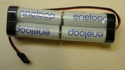 Eneloop sender akku - 9,6, volt