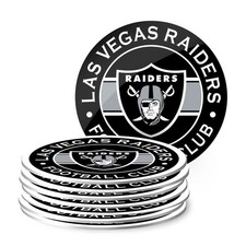 Las Vegas Raiders NFL 4er Set