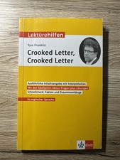 Lektürehilfe Crooked Letter