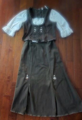 Teilig trachten kleid - teilig,