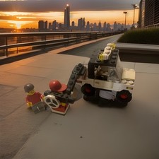 LEGO Set mit der Nummer 6659, bekannt als TV Camera Crew (TV-Kamerawagen). 