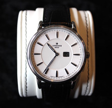 Herren Armbanduhr Junghans Diplomat Funkuhr 030/4000.00