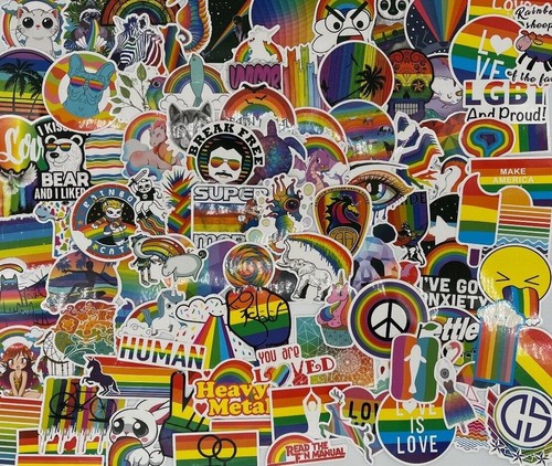 100 sticker aufkleber - 100,