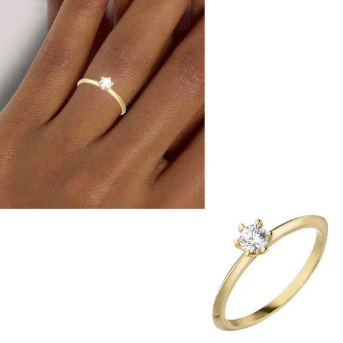 Diamant ring 585 - 585, echt