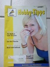 Bastelheft  Topp Hobbidee        Hobby-Tipps 2/2001