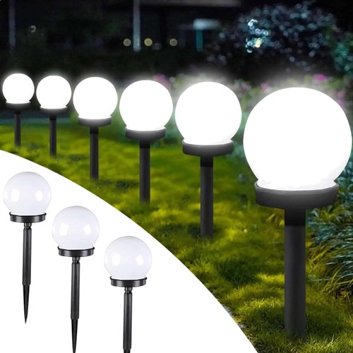 3er set led solar - set,