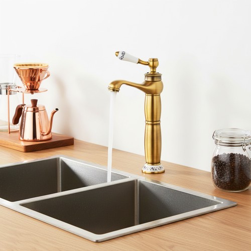 Antik messing bad waschbecken - messing,