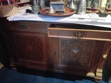 Jagdschrank Fernsehschrank antik Eiche Top Zustand