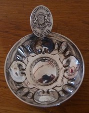 Tastevin Sommelier Probierschale versilbert -Manuel Misa Jerez MAPPIN & WEBBS