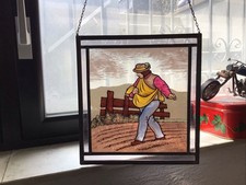 Glasbild Fensterbild