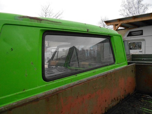 Bus heckscheibe klar - vw, t3