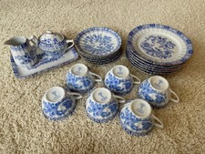 Kaffeeservice Teeservice Tuppack Tiefenfurt China Blau /Seltmann Weiden Dorothea