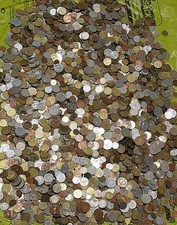 1 Kg Münzen überwiegend