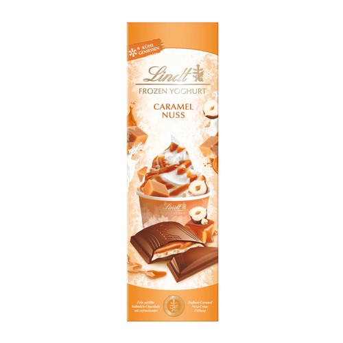 Lindt frozen yoghurt - lindt, caramel