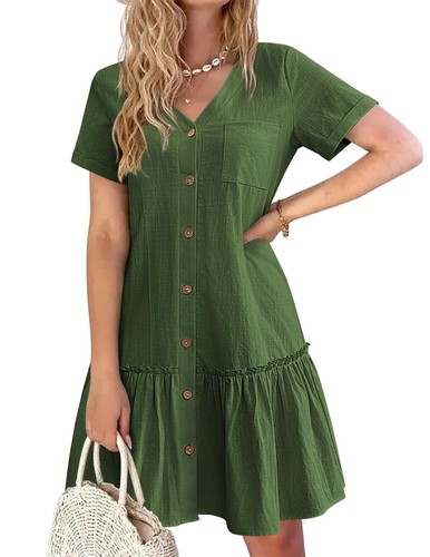 Dress linen women - , summer