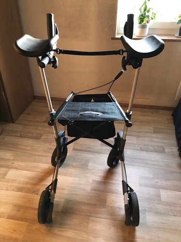 Rollator aluminium faltbar - aluminium,,
