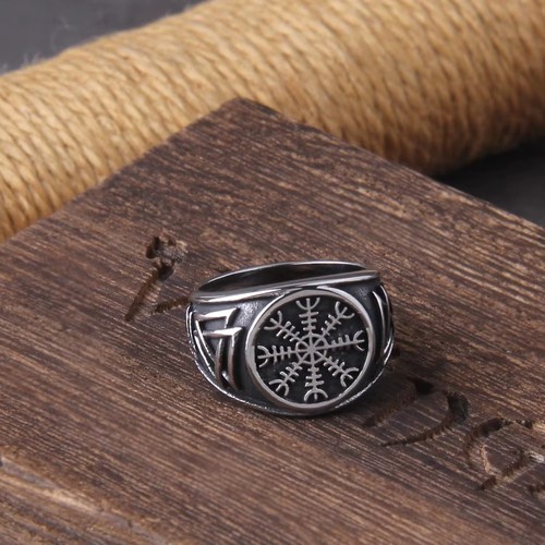 Vegvisir wikinger siegelring - vegvisir,