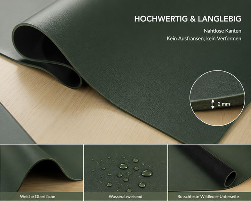 Große schreibtischunterlage - große,