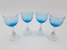 4er-SET blau/klar klein