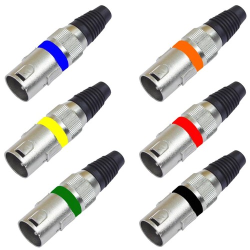 Stück xlr stecker pol - 3-pol, in