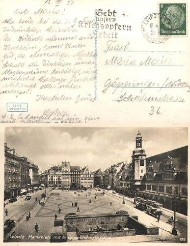 Leipzig marktplatz messehalle - marktplatz,