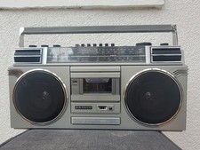 SANYO M9927LU 1980iger Stereo Radio Recorder mit Kassette  GHETTOBLASTER BOOMBOX