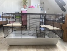 Kleintierkäfig Metallkäfig Nagerkäfig Kleintierstall Käfig für Kleine Haustiere