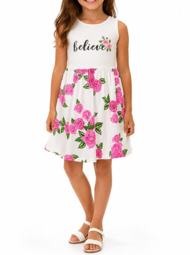 Mädchen sommerkleid kleid mit - mädchen,