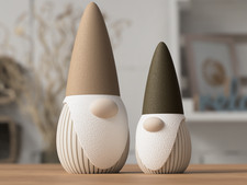 Gnome Figur modern minimalistisch Herbst Winter Deko Skandinavisch Unikat süß
