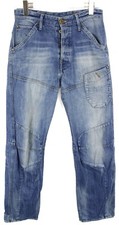 G-Star Skiff 5620 3D Loose Herrenjeans W31/L34 Taschen Flicken Knopf Fly