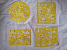 4 Magneto Zeichenschablonen Pinocchio 2, Peyo und Dupuis, WESTERN, GRAFICUS