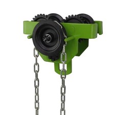 Laufkatze Kette Kettenzug Rollfahrwerk Handfahrwerk Kran 0,5 t- 5 t Schiebekran