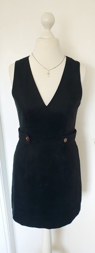 Kleid velourkleid schwarz - velourkleid, h&m