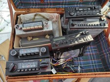 Mehrere Oldtimer Radios, Blaupunkt, Becker, Philips, 6 Volt, 12 Volt