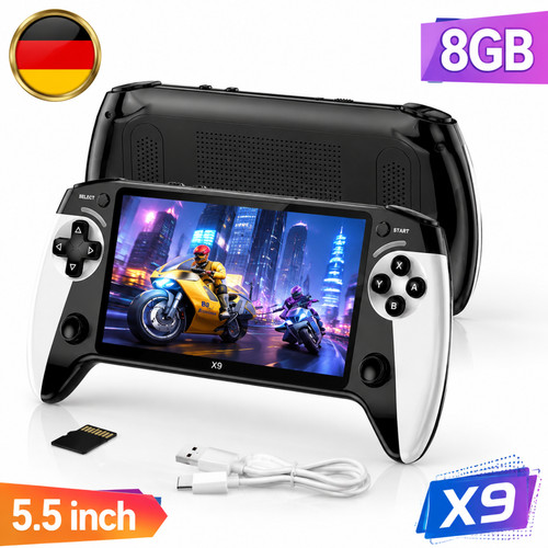 Tragbare spielkonsole - tragbare,
